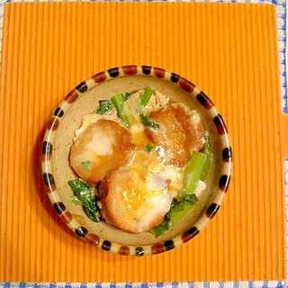 仙台麩と小松菜の卵とじ♪